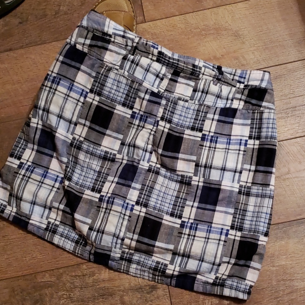 plaid skort - Picture 2 of 5